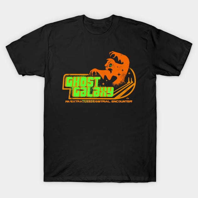 Ghost Galaxy: ExtraTERRORestrial Encounter T-Shirt by SkprNck